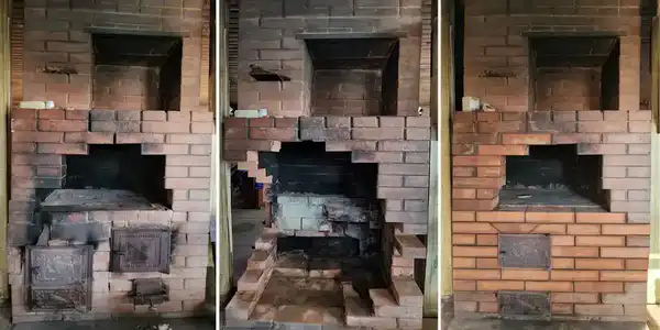 Реконструкция печи: переложили топку и убрали духовку